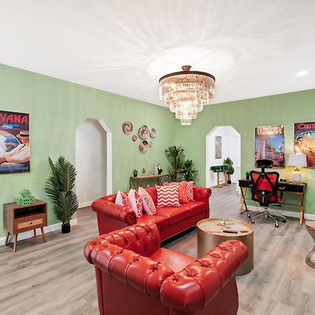 New! Havana Nights Villa ! Walk To Calle Ocho! Miami Exterior foto